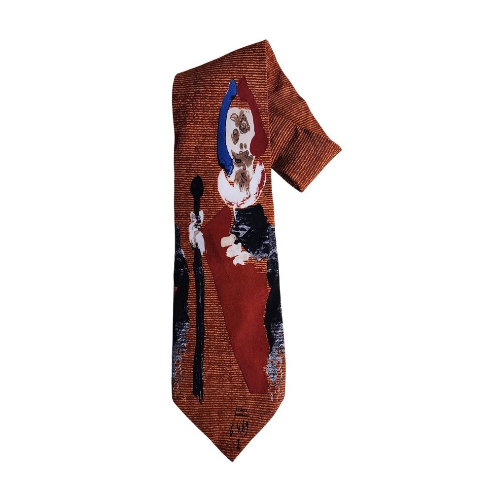Mens Tie Puppetman 1912 Picasso NWOT